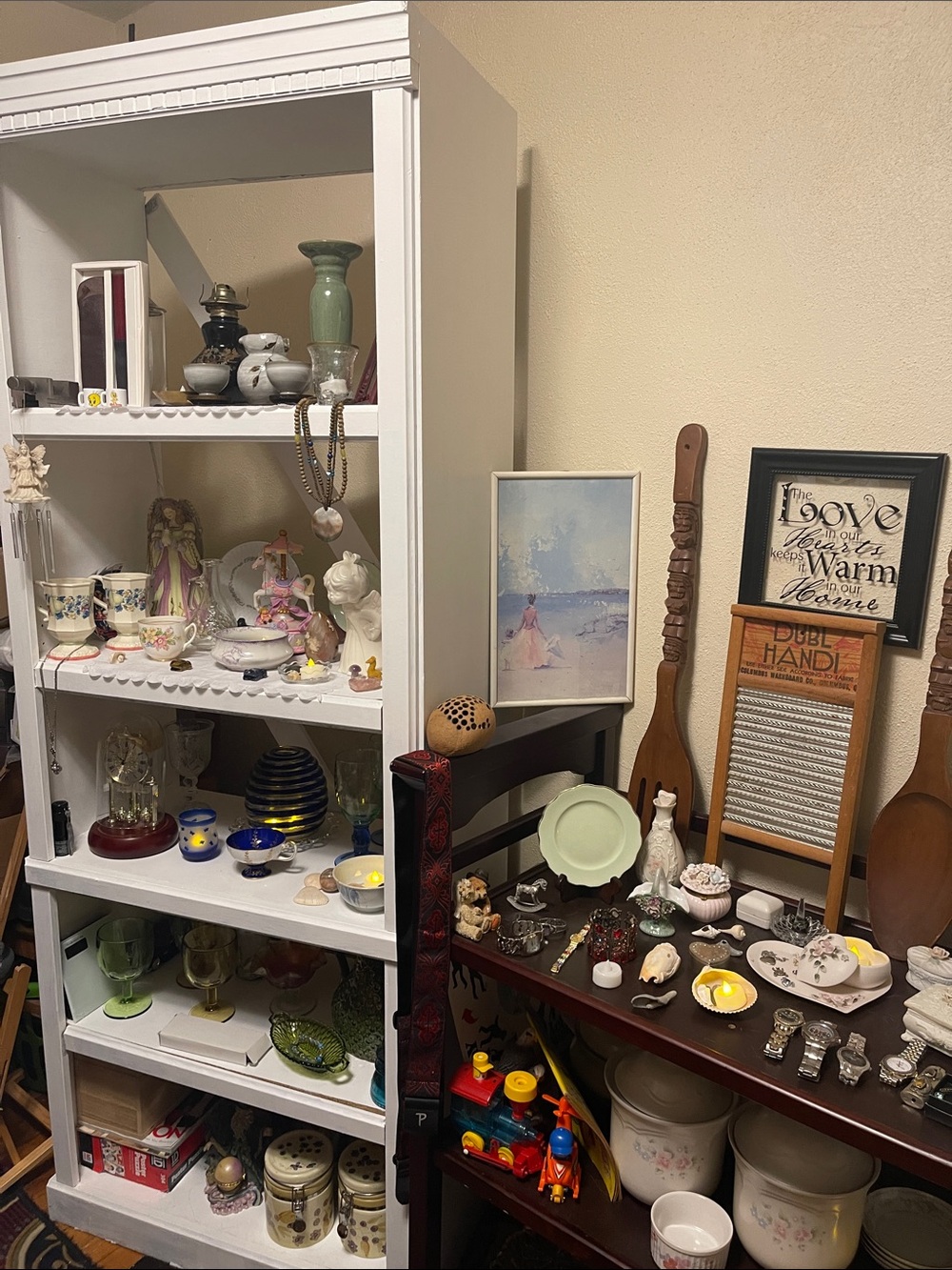 Ask about my vintage home decor!